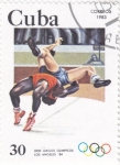 Stamps Cuba -  OLIMPIADA LOS ANGELES'84