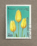 Stamps Asia - Afghanistan -  Tulipán