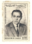 Stamps Morocco -  Hasan II