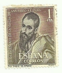 Stamps Spain -  San Pablo(El Greco) 1493