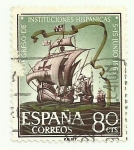 Stamps Spain -  Congreso Instituciones Hispanicas 1514