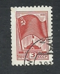 Stamps Russia -  Bandera