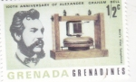 Sellos del Mundo : America : Granada : 100 Aniversario de Alexander Graham Bell
