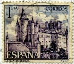 Stamps Spain -  Alcázar de Segovia