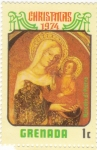 Stamps Grenada -  NAVIDAD'74