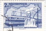 Stamps Hungary -  1946 - Centº del nacimiento del ingeniero Kalman Kando