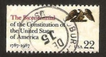 Stamps : America : United_States :  1782 - II Centº de la Constitución