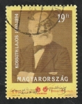 Stamps : Europe : Hungary :  3444 - Centº de la muerte de Lajos Kossuth