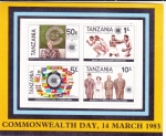Sellos de Africa - Tanzania -  Commonwealth 