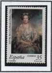 Stamps Spain -  Dñ, María d' l' Mercedes