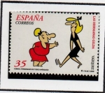 Stamps Spain -  Personajes d Comics: Las Hermanas Gilda