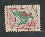 Stamps Algeria -  Bandera Nacional