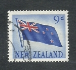 Stamps : Oceania : New_Zealand :  Bandera Nacional