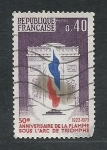 Stamps : Europe : France :  50 Aniv.del Arco del triunfo
