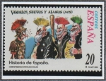 Sellos de Europa - Espaa -  Correspondencia Epistolar: Vándalos, Suevos y Álamos