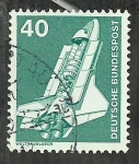 Stamps : Europe : Germany :  Weltraumlabor