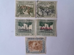 Stamps : America : Colombia :  Departamento del Cauca - Sellos del año 1956