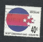 Stamps New Zealand -  XIV Juegos deportivos de la Commonwelth