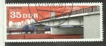 Stamps Germany -  Magdeburg Elbbrucke