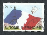 Sellos del Mundo : Africa : Santo_Tom�_y_Principe : Bicentenario de  la revolucion fransesa