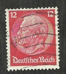 Stamps Germany -  Paul Von Hindenburg