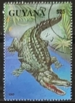 Sellos del Mundo : America : Guyana : Crocodile