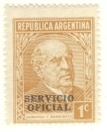 Stamps America - Argentina -  Domingo F. Sarmiento