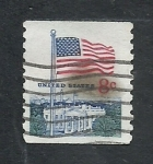 Stamps United States -  Bandera Nacional