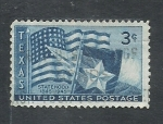 Stamps United States -  Cntenario fundacion de TEXAS