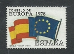 Stamps Spain -  Consejo de Europa