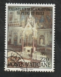 Stamps Vatican City -  470 - 19 Centº de la muerte de San Pedro y San Pablo