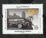 Stamps : Africa : Morocco :  1862 - Centº del transporte por carretera en Marruecos