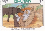Stamps : Asia : Bhutan :  LIBRO DE LA SELVA 