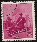 Stamps Romania -  Día de las fuerzas armadas