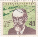 Stamps Czechoslovakia -  Antonín Hudecek  1872-1941
