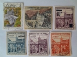 Stamps Colombia -  Santuario de Nuestra Sra. de las Lajas- Iglesia Estilo Neolítico del Arq. J.Gilberto Pérez.