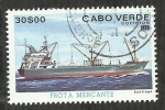 Stamps Africa - Cape Verde -  Frota mercante