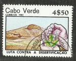 Stamps Cape Verde -  Luta contra a desertificaço
