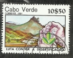 Stamps Cape Verde -  Lota contra a desertificaciçao