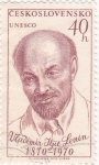 Stamps Europe - Czechoslovakia -  UNESCO- VLADIMIR ILJIC LENIN 
