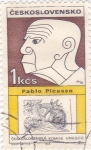 Stamps Czechoslovakia -  PABLO PICASSO 