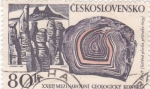 Stamps Czechoslovakia -  CONGRESO DE GEOLOGÍA 