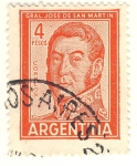 Stamps Argentina -  Gral Jose de San Martin