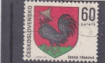 Stamps Czechoslovakia -  ESCUDO TREBOVÁ