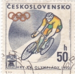 Stamps Czechoslovakia -  OLIMPIADA DE MUNICH'72