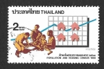 Sellos del Mundo : Asia : Tailandia : 1337 - Censo de Población y Vivienda de 1990