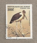 Stamps Africa - Chad -  Ave, Leptotilus crumeniferus