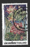 Stamps Thailand -  1392 - Flores de Loto