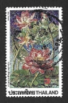 Stamps Thailand -  1392 - Flores de Loto
