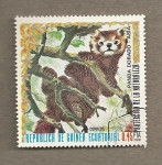 Stamps Equatorial Guinea -  Panda dorado